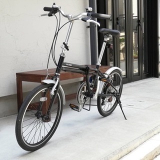 折り畳み自転車　室内保管の画像