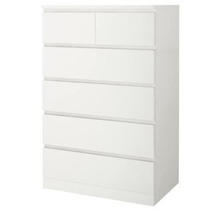 【値下げ】IKEA マルム　チェスト