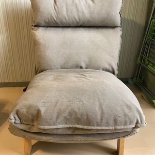 無印良品　ハイバックソファー　一人用