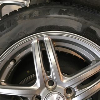 195/65R15 冬タイヤ 4本　15インチ 6J5HPCD100+45】ウィッシュ、プリウス等 の画像