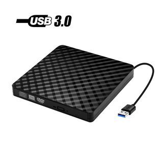 【新品】外付けDVDプレイヤー USB3.0 ポータブル 超薄 ...