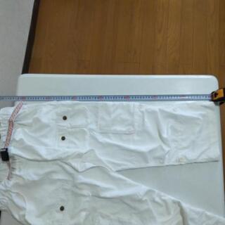 カーゴパンツ  白　L　美品の画像