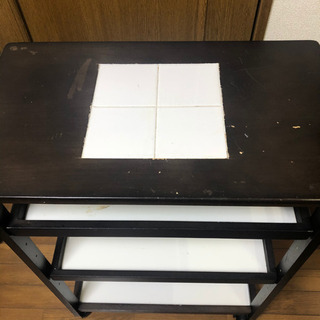 キッチン　収納棚　移動式