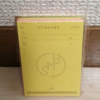 【BEAMS　未使用】付箋　ふせん　ポストイット