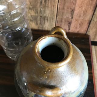 【値下げ】丸くてかわいい花瓶orとっくり持ち手ありの画像