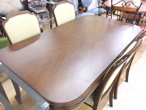 マルニ木工　ダイニング5点セット【トレファク岸和田店】