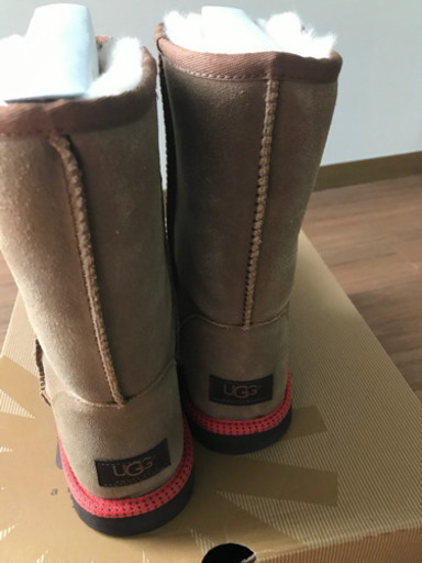【UGG】レザーブーツ（めっちゃ暖かいです！）