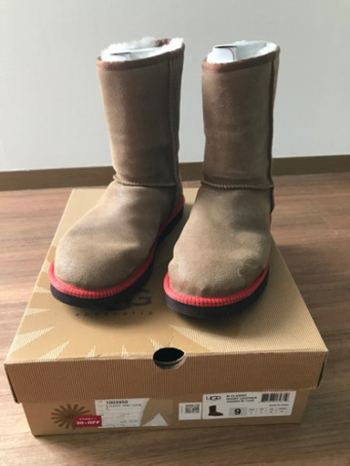 【UGG】レザーブーツ（めっちゃ暖かいです！）