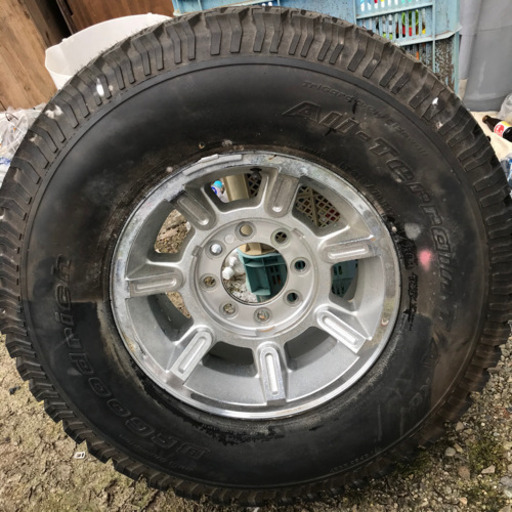 ハマーH2 ノーマルタイヤ　布カバー付　315/70/17LT