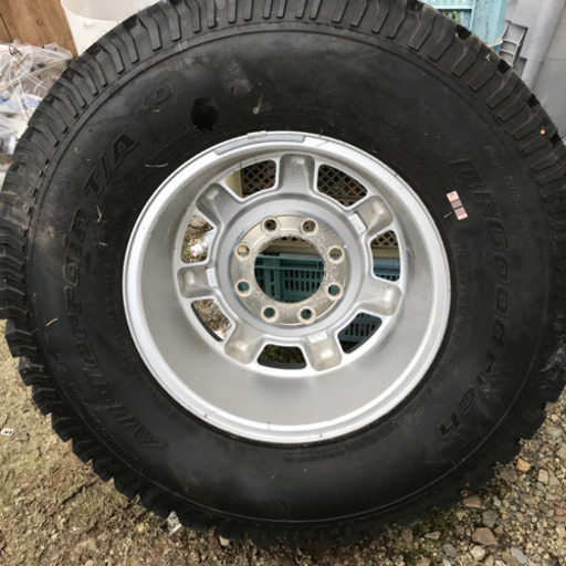 ハマーH2 ノーマルタイヤ　布カバー付　315/70/17LT