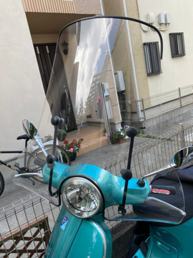 ベスパLX125用　F.FABBRI  ウィンド　スクリーン　ロング