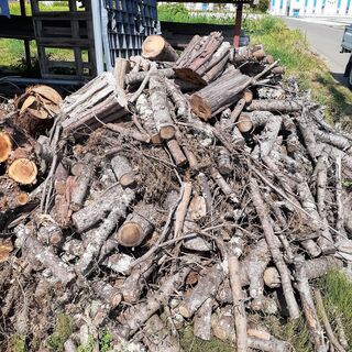 もみ　枝　ストーブ薪　100キロ単位　