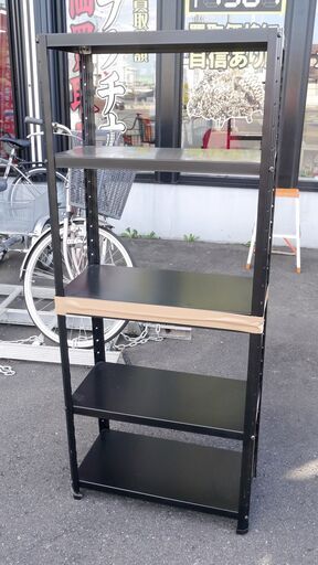 中サイズ スチールラック ブラック 特価品！ 39TOP