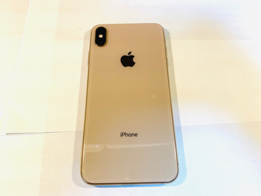 iPhone XsMax　GOLD SIMフリー　11時迄緊急値下げ。