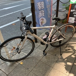 ロードバイク新品　ブリヂストンエフ24鍵、ライト、スタンドを標準...