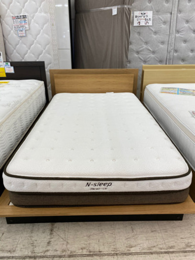 【愛品館 江戸川店】ニトリ　セミダブルベッド　ベッド　ID:153-007506-007　配送可