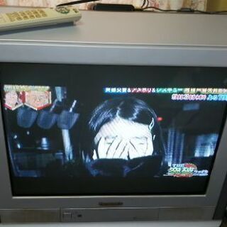 パナソニック2002年式25型ブラウン管TV