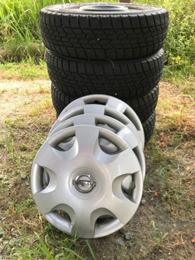 スタッドレスタイヤ+鉄ホイール