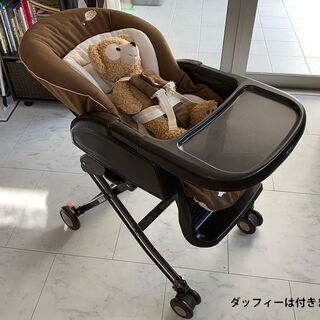 値下！Aprica ハイローベッド&チェア ユラリズム（ベビーザ...