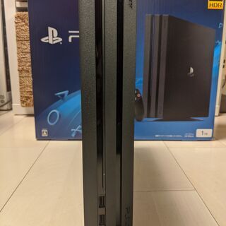 PS4 Pro ジェット・ブラック 1TB 本体「ソフト5本, コントローラー２台付き！」の画像