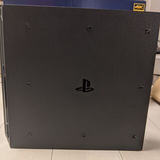 PS4 Pro ジェット・ブラック 1TB 本体「ソフト5本, コントローラー２台付き！」の画像