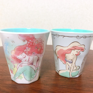 アリエルのコップ②🧜‍♀️🐠🐚