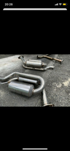 18クラウン エイムゲン　ループマフラー　値下げ❗️