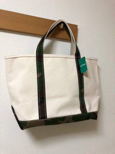 新品　カモフラL.L.Bean トートバッグ エルエルビーン