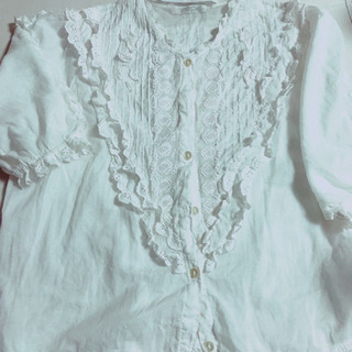 レース白♡洋服とセット