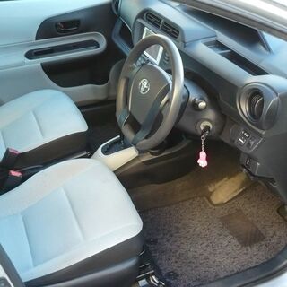 ★美車★１オーナー車★２４年式★アクア★純正ナビ＆TV★ETC付★キーレスキー★車検３年９月の画像