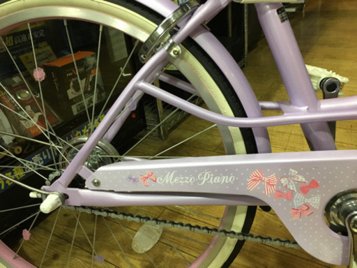 極美品 ?mezzo piano junior? 22インチ自転車 メゾピアノ ジュニア 220HD-H