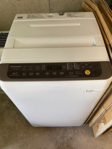 最終値下げ！2023年4月まで無料保証付き　Panasonic　6kg