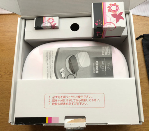 【数回使用のみ】ver. 6.2 ケノン フルセット ke-non カートリッジ３つ 眉毛脱毛器付き♪