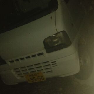 軽トラック白　ミッション