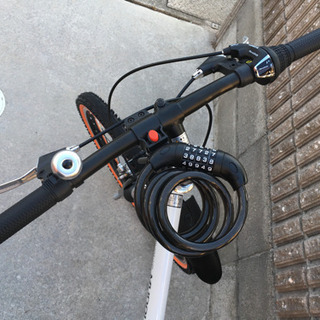 折りたたみ自転車 マウンテンバイク 26インチ 6段変速 Wサス 極上美品の画像