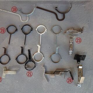 雨樋　縦樋・軒樋・エルボ・取付金物の画像