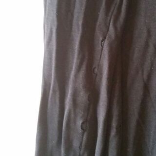 ロングTシャツブラック【値下げ】の画像