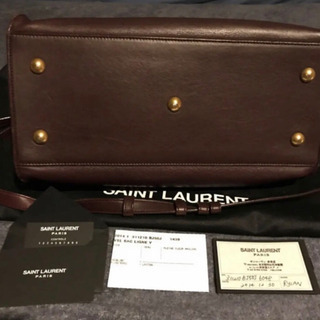サンローラン 美品 YSL SAC LIGNE Y 確認用の画像