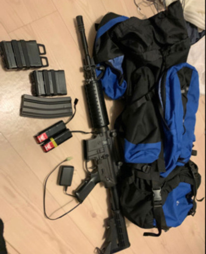 ケース付き  アサルトライフル