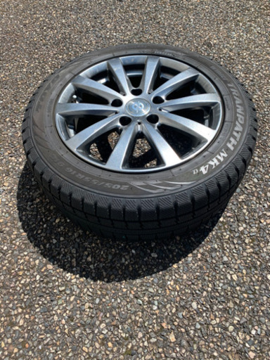 タイヤホイールセット　4本　バリ溝です。