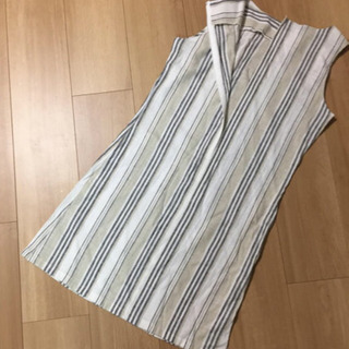 【美品】フェリシモ ノースリーブワンピースの画像