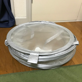 値下げ‼️IKEA ランドリーバスケット　大容量　折りたたみの画像
