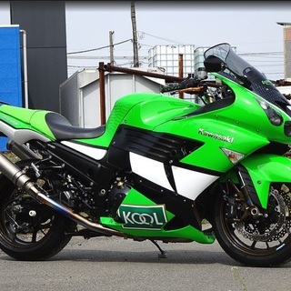 ZZR1400 ライムグリーンオールペン　ZX14仕様　メガツアラーモンスター‼︎の画像