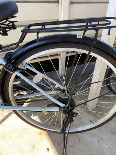 値下げ早いもの勝ち買って半年使用数回シティサイクル自転車２６インチ