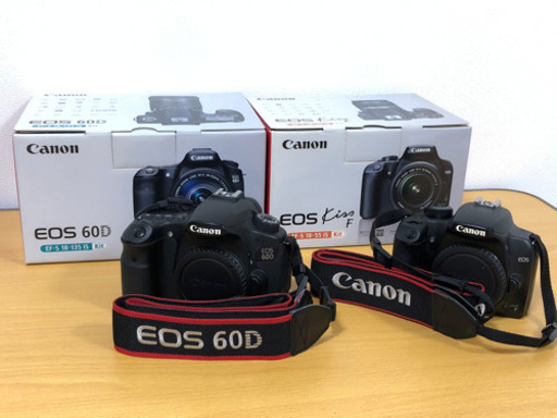 【9/8更新】Canon EOS 60D／EOS kiss F ✩︎システム一式！レンズ、純正オプション多数