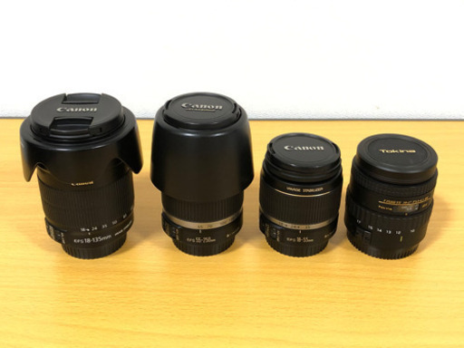 【9/8更新】Canon EOS 60D／EOS kiss F ✩︎システム一式！レンズ、純正オプション多数