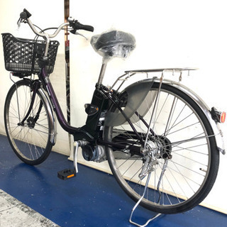 パナソニック ビビDX 26インチ 8ah 紫 デジタル 電動自転車 電動アシスト