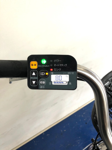 パナソニック　ビビDX 26インチ 8ah 紫　デジタル　電動自転車　電動アシスト