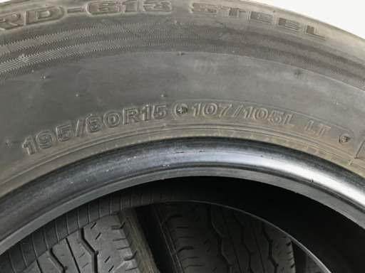 G-35☆195/80R15 107/105 BRIDGESTONE 4本セット☆