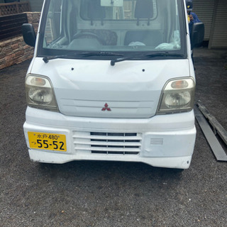 一時中止車検付軽トラ仕事用の画像